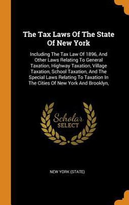 The Tax Laws of the State of New York