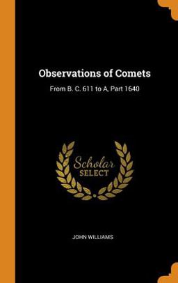 Observations of Comets