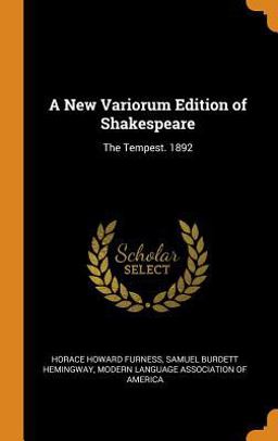 A New Variorum Edition of Shakespeare