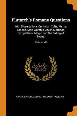 Plutarch's Romane Questions Plutarch's Romane Questions