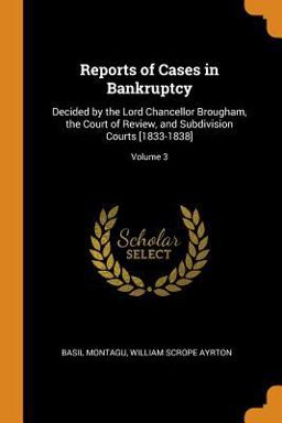 Reports of Cases in Bankruptcy
