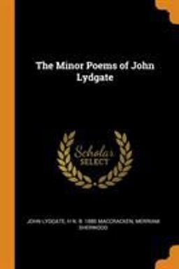 The Minor Poems of John Lydgate