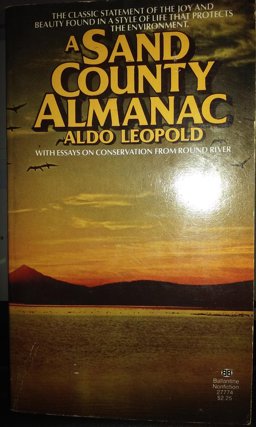 Sand County Almanac  9780345277749 Front Cover