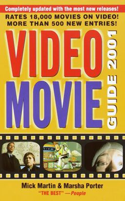 Video Movie Guide 2001 1st 9780345420954 Front Cover