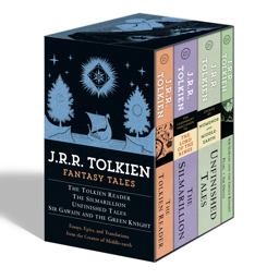 Tolkien Fantasy Tales Box Set (the Tolkien Reader, the Silmarillion, Unfinished Tales, Sir Gawain and the Green Knight) Essays, Epics, and Translations from the Creator of Middle-Earth  9780345466464 Front Cover