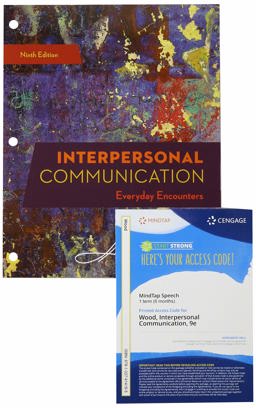 Bundle: Interpersonal Communication, Loose-Leaf Version, 9th + MindTap, 1 Term Printed Access Card
