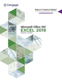 Shelly Cashman Series Microsoft Office 365 & Excel 2019 Comprehensive:  9780357026403 Front Cover