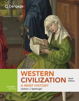 Western Civilization: A Brief History; to 1715  9780357026731 Front Cover