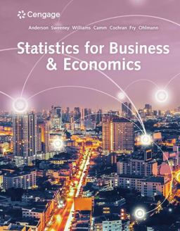 WebAssign for Anderson/Sweeney/Williams/Camm/Cochran/Fry/Ohlmann's Statistics for Business and Economics, Multi-Term Printed Access Card