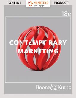 Contemporary Marketing 18th 9780357033777 Front Cover