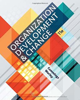Organization Development and Change 11th 9780357033906 Front Cover