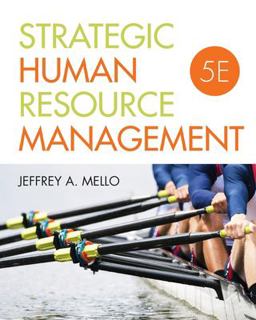 Strategic Human Resource Management 5th 9780357033913 Front Cover