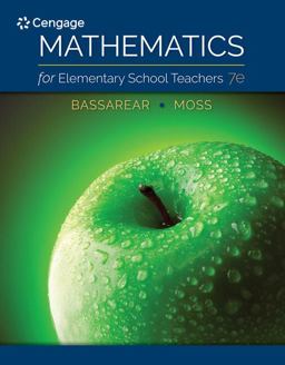 WebAssign for Mathematics for Elementary School Teachers, 7th Edition  [Instant Access], Single-Term 7th 9780357043776 Front Cover