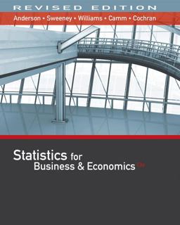 WebAssign for Anderson/Sweeney/Williams/Camm/Cochran's Statistics for Business & Economics, Revised, Multi-Term Printed Access Card