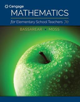Bundle: Mathematics for Elementary School Teachers, Loose-Leaf Version, 7th + WebAssign, Single-Term Printed Access Card 7th 9780357097700 Front Cover