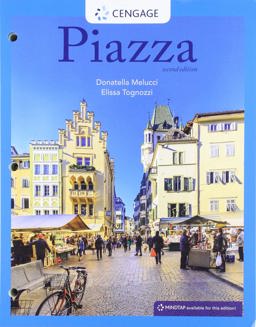 PIAZZA:STUDENT EDITION (LL)-W/MINDTAP  9780357102237 Front Cover