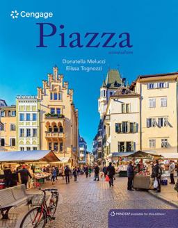 Bundle: Piazza, Student Edition: Introductory Italian, 2nd + MindTap, 4 Terms Printed Access Card 2nd 9780357102251 Front Cover