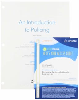 Bundle: an Introduction to Policing, Loose-Leaf Version, 9th + MindTapV2. 0, 1 Term Printed Access Card 9th 9780357102589 Front Cover