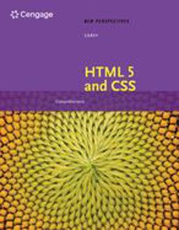 New Perspectives HTML5 and CSS3 Comprehensive 8th 9780357107140 Front Cover