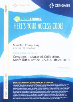 MindTap for Beskeen/Cram/Duffy/Friedrichsen/Wermers' the Illustrated Collection, Microsoft Office 365 and Office 2019, 2 Terms Printed Access Card