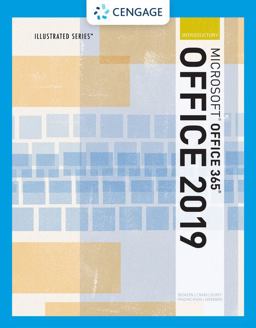 Illustrated Microsoftï¿½ Office 365 and Office 2019 Introductory, Loose-Leaf Version  9780357119709 Front Cover