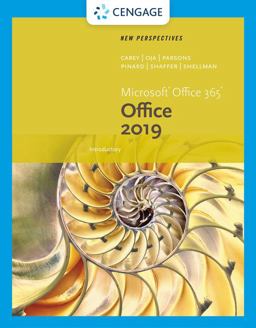 New Perspectives Microsoft Office 365 & Office 2019 Introductory:  9780357119969 Front Cover