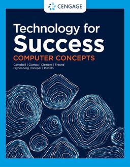 Technology for Success Computer Concepts  9780357124826 Front Cover