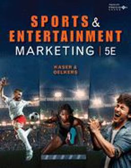 Sports and Entertainment Marketing:  9780357124970 Front Cover
