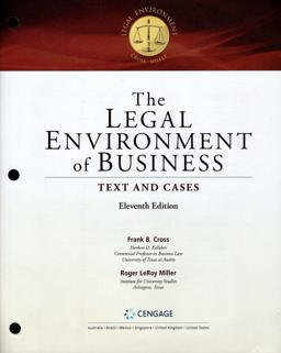 The Legal Environment of Business