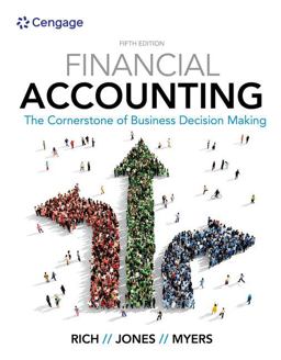 Financial Accounting 5th 9780357132692 Front Cover
