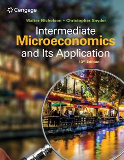 MindTap for Nicholson/Snyder's Intermediate Microeconomics and Its Application, 1 Term Printed Access Card 13th 2021 9780357133118 Front Cover