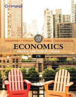 MindTap for Gwartney/Stroup/Sobel/Macpherson's Economics: Private and Public Choice, 2 Terms Printed Access Card 17th 9780357134061 Front Cover