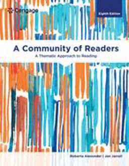 A Community of Readers: A Thematic Approach to Reading  9780357136621 Front Cover