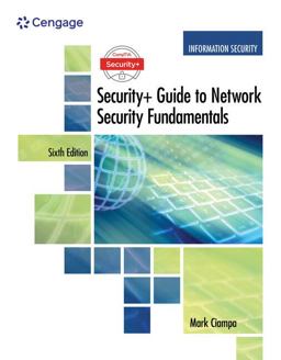 MindTap Information Security, 2 Terms (12 Months) Printed Access Card for Ciampa's CompTIA Security+ Guide to Network Security Fundamentals
