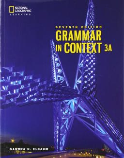 Grammar in Context 3: Split Student Book A 7th 9780357140307 Front Cover