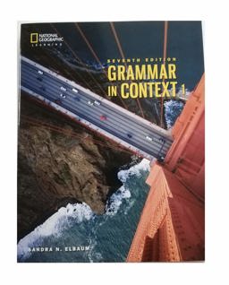 Grammar in Context 1: Student Book and Online Practice 7th 9780357140499 Front Cover