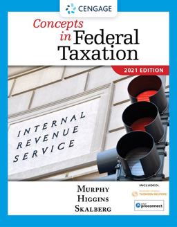 Concepts in Federal Taxation 2021 (with Intuit ProConnect Tax Online 2019 and RIA Checkpointï¿½ 1 Term (6 Months) Printed Access Card) 28th 9780357141212 Front Cover
