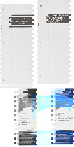 Bundle: Criminal Procedure: Law and Practice, Loose-Leaf Version, 10th + MindTap Criminal Justice, 1 Term 6 Months) Printed Access Card, Enhanced 10th 9780357251027 Front Cover