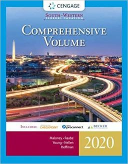 Bundle: South-Western Federal Taxation 2020, Loose-Leaf + CNOWv2, 1 Term Printed Access Card