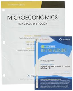 Bundle: Microeconomics: Principles and Policy, Loose-Leaf Version, 14th + MindTap, 1 Term Printed Access Card Bundle: Microeconomics: Principles and Policy, Loose-Leaf Version, 14th + MindTap, 1 Term Printed Access Card