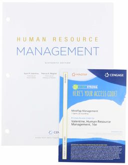 Bundle: Human Resource Management, Loose-Leaf Version + MindTap, 1 Term Printed Access 16th 9780357253205 Front Cover