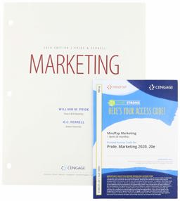 Bundle: Marketing, Loose-Leaf Version, 20th + MindTap, 1 Term Printed Access Card