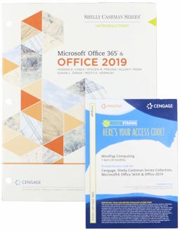 Bundle: Shelly Cashman Series Microsoft Office 365 and Office 2019 Introductory, Loose-Leaf Version + MindTap, 1 Term Printed Access Card  9780357260036 Front Cover