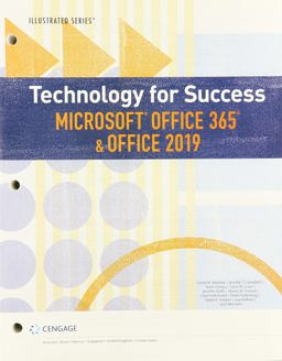 Bundle: Technology for Success and Illustrated Series Microsoft Office 365 and Office 2019, Loose-Leaf Version, 1st + MindTap, 1 Term Printed Access Card