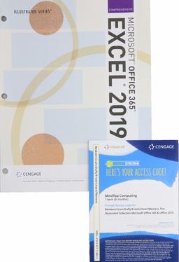 Bundle: Illustrated Microsoft Office 365 and Excel 2019 Comprehensive, Loose-Leaf Version + MindTap, 1 Term Printed Access Card