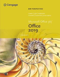 Bundle: New Perspectives Microsoft Office 365 and Office 2019 Introductory, 1st + MindTap, 2 Terms Printed Access Card