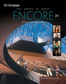 Bundle: Encore Intermediate French, Student Edition: Niveau Intermediaire, 2nd + MindTap, 1 Term Printed Access Card 2nd 9780357294949 Front Cover