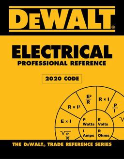 DEWALT Electrical Professional Reference - 2020 NEC