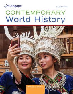 Contemporary World History:  9780357364864 Front Cover