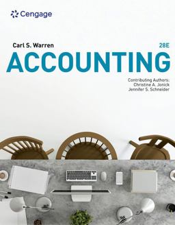 CengageNOWv2 for Warren/Jonick/Schneider's Accounting, 28th Edition [Instant Access], 1 term 28th 9780357366363 Front Cover